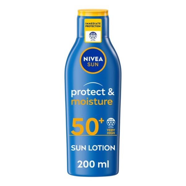 Nivea Sun Protect & Moisture Sun Lotion SPF 50+ 200ml