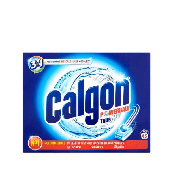 Calgon Powerball Tabs 3 In 1 - 45 Washes