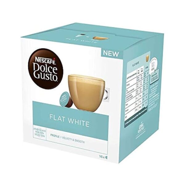 Nescafe Dolce Gusto Flat White Pods 30 Capsules 351g